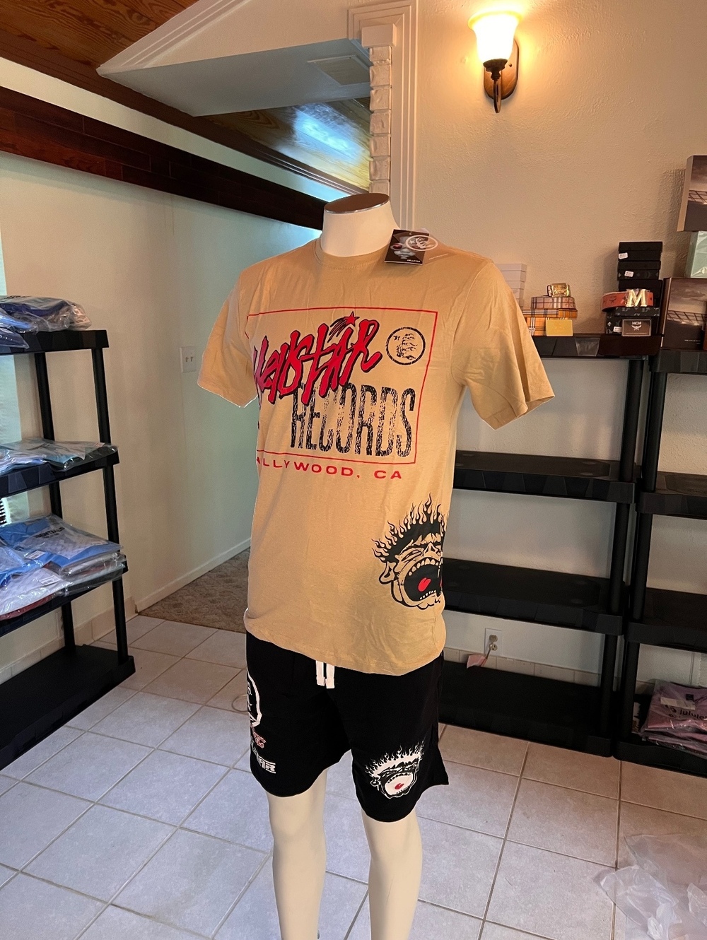 Men’s Hellstar short/shirt sets 2XL